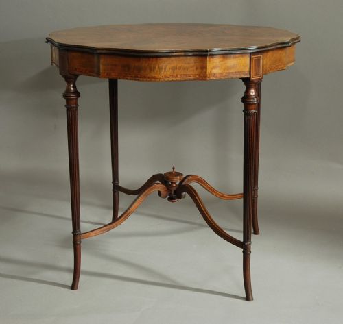 fig 1. Edwardian fine quality mahogany centre table