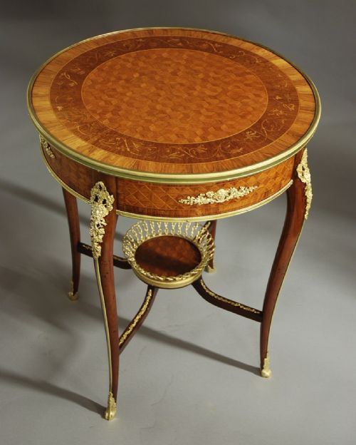 fig 2. A superb quality late 19th century centre table in he French style