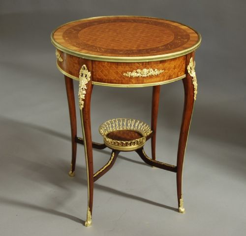 fig 3. A superb quality late 19th century centre table in he French style