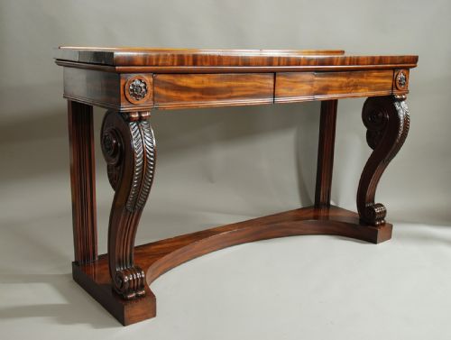 Superb Quality Early 19th Century Mahogany Console Table