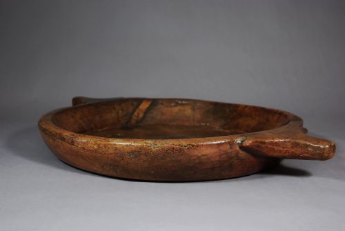 EARLY 19TH CENTURY CONTINENTAL RUSTIC TREEN BIRCH PLATTER - ADDITIONAL PHOTO 5