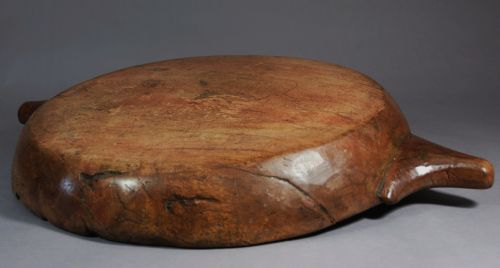EARLY 19TH CENTURY CONTINENTAL RUSTIC TREEN BIRCH PLATTER - ADDITIONAL PHOTO 10