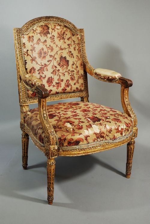 Mid 19thc French Fauteuil (Open Armchair) from the Stephen Long Collection