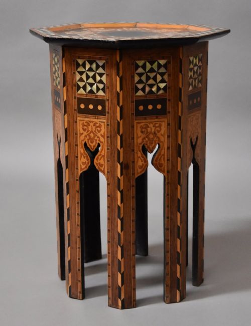 Late 19th Century Liberty & Co. Inlaid Octagonal Table