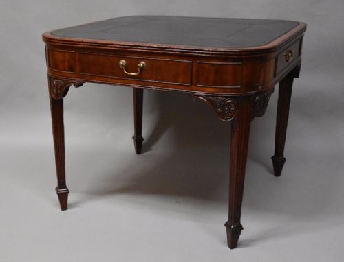 English Mid/late 19th Century Writing Table of Unusual Form