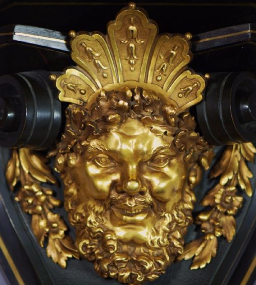 SUPERB QUALITY 19THC ORMOLU EBONISED BRACKET ATTRIBUTED TO HENRI DASSON 1825 1896 - ADDITIONAL PHOTO 6