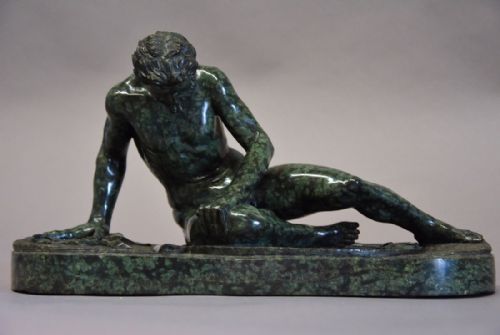 Late 19th Century Grand Tour Serpentine Figure of the 'Dying Gaul'
