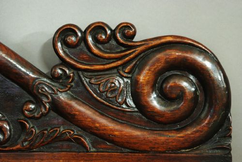 fig 4. Superb quality mid 19thc Anglo Indian padouk pedestal sideboard of superb patina