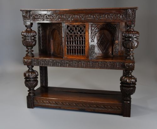 Superb Oak Livery Cupboard of Very Good Proportions and Wonderful Patina