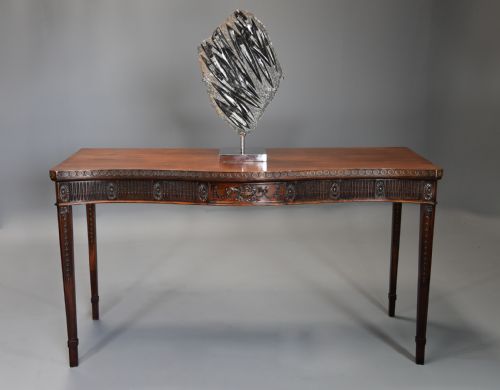 Late 19th Century Mahogany Serving Table in the Adam Style