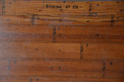LARGE LATE 19TH CENTURY PINE SHIPWRIGHT'S HALF HULL MODEL OF A STEAMBOAT OR PADDLE STEAMER - ADDITIONAL PHOTO 5