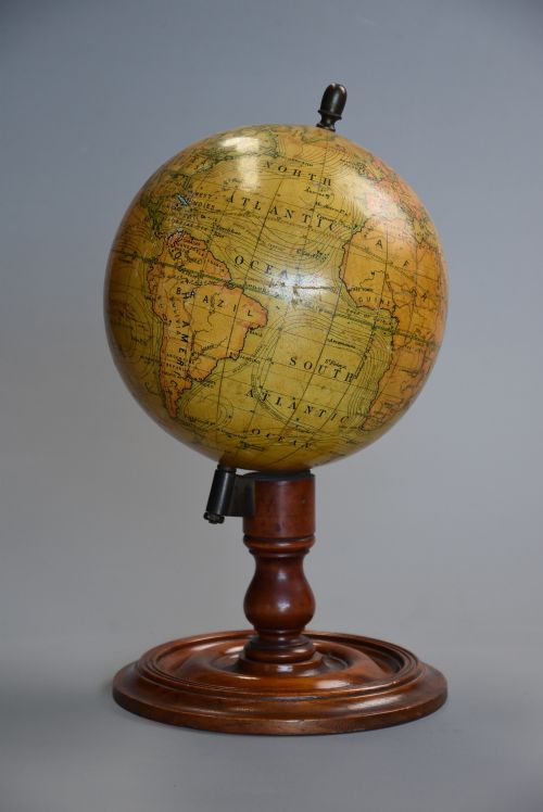 Early 20th Century Educational Table Globe by E.j. Arnold & Sons Ltd. Leeds