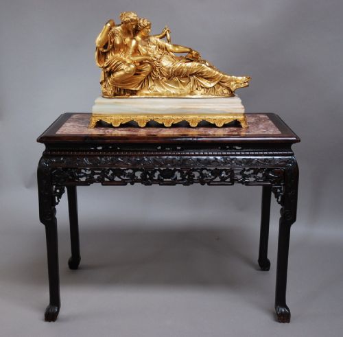 fig 1. Superb quality 19th century Qing Dynasty Chinese hardwood centre table