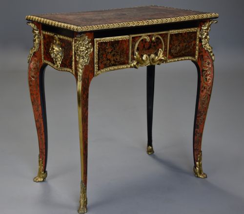 fig 1. Superb quality early 19th century English ‘Boulle’ centre table in the French style