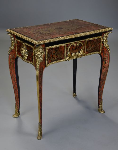fig 2. Superb quality early 19th century English ‘Boulle’ centre table in the French style