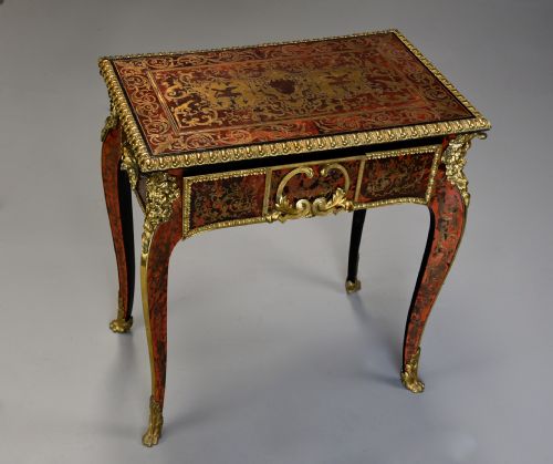 fig 3. Superb quality early 19th century English ‘Boulle’ centre table in the French style