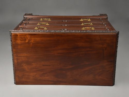 FINE QUALITY LATE 19TH CENTURY MAHOGANY CHEST OF DRAWERS - ADDITIONAL PHOTO 11