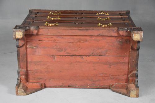 FINE QUALITY LATE 19TH CENTURY MAHOGANY CHEST OF DRAWERS - ADDITIONAL PHOTO 14