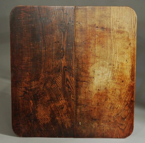 EXTREMELY RARE LATE 17TH CENTURY OAK ASH GATELEG SIDE TABLE OF SMALL PROPORTIONS IN ORIGINAL UNTOUCHED CONDITION - ADDITIONAL PHOTO 9