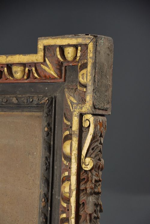 EARLY 20TH CENTURY CARVED WOOD PAINTED GILDED SHOP SIGN OF THE BALDOCK GALLERY - ADDITIONAL PHOTO 7