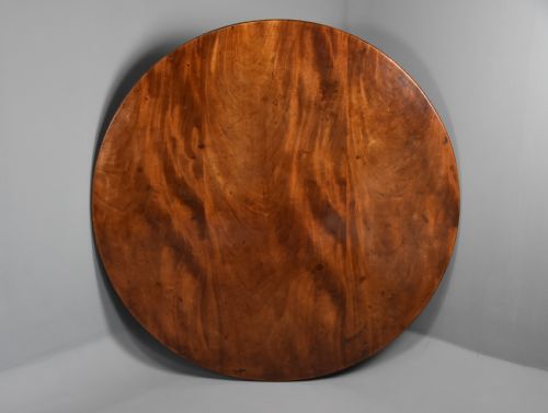 RARE EARLY 19TH CENTURY REGENCY MAHOGANY BREAKFAST TABLE OR CENTRE TABLE OF FINE FADED PATINA - ADDITIONAL PHOTO 9