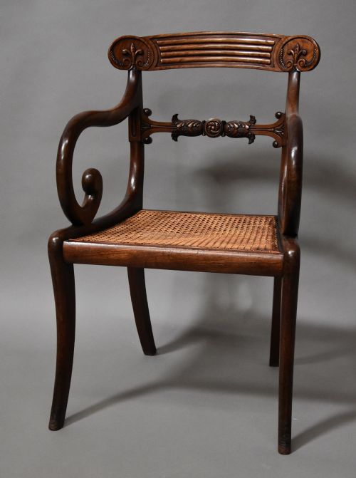 SUPERB QUALITY SET OF EIGHT EARLY 19THC REGENCY MAHOGANY DINING CHAIRS IN EXCEPTIONAL ORIGINAL CONDITION - ADDITIONAL PHOTO 5