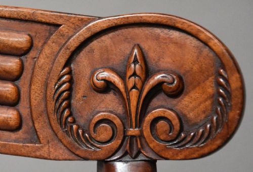 SUPERB QUALITY SET OF EIGHT EARLY 19THC REGENCY MAHOGANY DINING CHAIRS IN EXCEPTIONAL ORIGINAL CONDITION - ADDITIONAL PHOTO 8