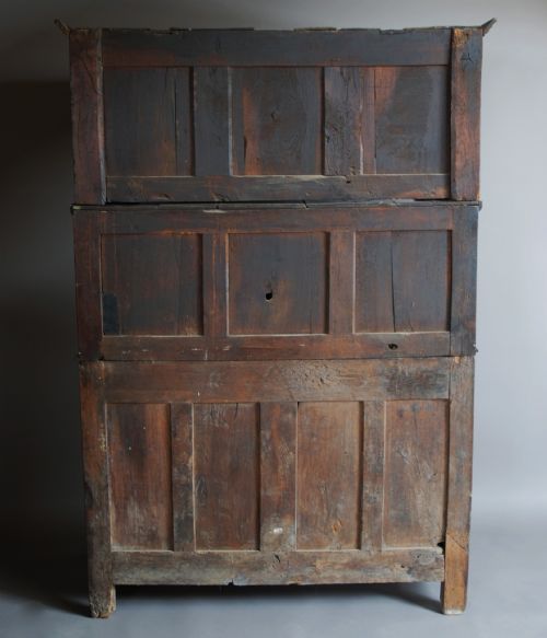 MID 18TH CENTURY WELSH OAK CWPWRDD TRIDARN OF SUPERB PATINA PROBABLY FROM THE SNOWDONIA REGION - ADDITIONAL PHOTO 14