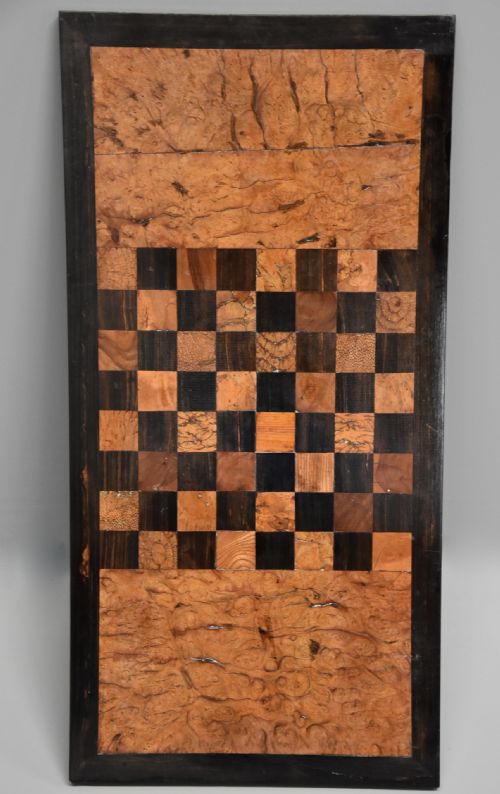 STUNNING EXTREMELY RARE EARLY 19TH CENTURY SPECIMEN WOOD GAMES TABLE PROBABLY CEYLONESE - ADDITIONAL PHOTO 10