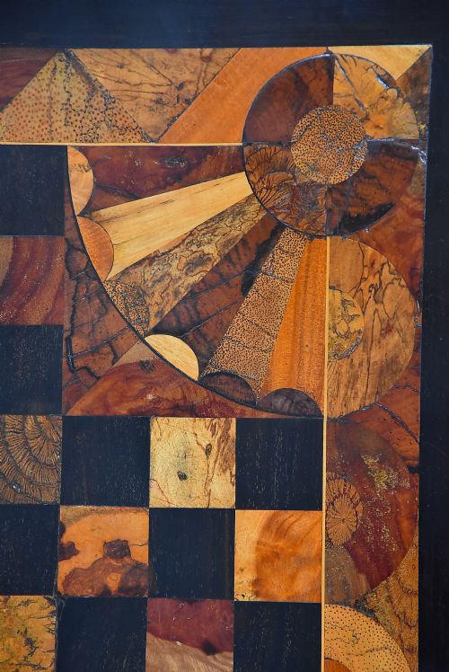 STUNNING EXTREMELY RARE EARLY 19TH CENTURY SPECIMEN WOOD GAMES TABLE PROBABLY CEYLONESE - ADDITIONAL PHOTO 11