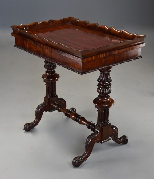 SUPERB QUALITY EARLY 19TH CENTURY REGENCY GILLOWS MAHOGANY WORK TABLE - ADDITIONAL PHOTO 3