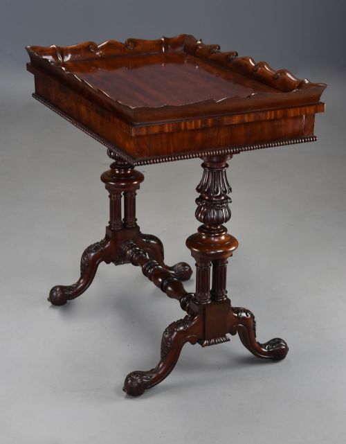 SUPERB QUALITY EARLY 19TH CENTURY REGENCY GILLOWS MAHOGANY WORK TABLE - ADDITIONAL PHOTO 4
