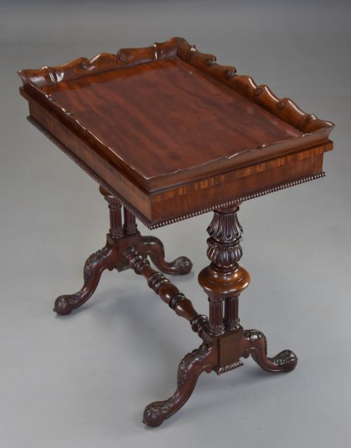 SUPERB QUALITY EARLY 19TH CENTURY REGENCY GILLOWS MAHOGANY WORK TABLE - ADDITIONAL PHOTO 5