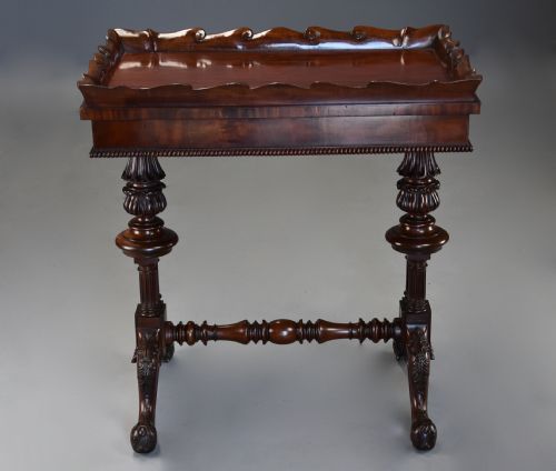 SUPERB QUALITY EARLY 19TH CENTURY REGENCY GILLOWS MAHOGANY WORK TABLE - ADDITIONAL PHOTO 6