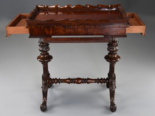SUPERB QUALITY EARLY 19TH CENTURY REGENCY GILLOWS MAHOGANY WORK TABLE - ADDITIONAL PHOTO 7