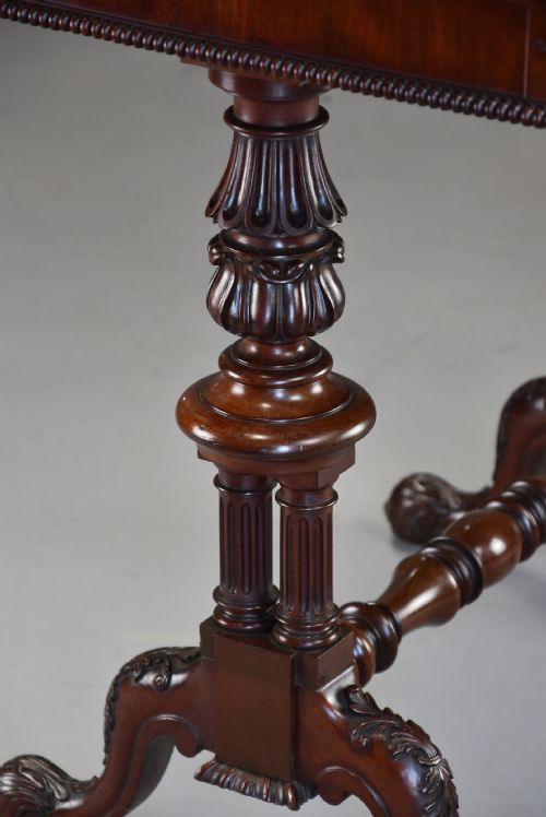 SUPERB QUALITY EARLY 19TH CENTURY REGENCY GILLOWS MAHOGANY WORK TABLE - ADDITIONAL PHOTO 13