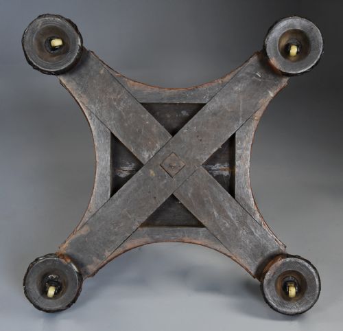 EARLY 19THC OAK LIBRARY TABLE OF LARGE PROPORTIONS WITH ELIZABETHAN JACOBEAN INFLUENCES - ADDITIONAL PHOTO 16