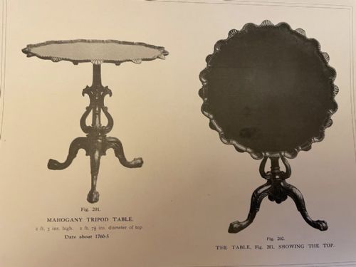 SUPERB EARLY 20TH CENTURY MAHOGANY TILT TOP TRIPOD TABLE IN THE CHIPPENDALE STYLE - ADDITIONAL PHOTO 14
