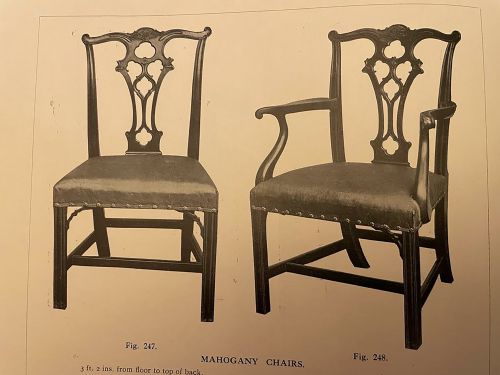 SET OF EIGHT LATE 19TH CENTURY CHIPPENDALE STYLE MAHOGANY DINING CHAIRS - ADDITIONAL PHOTO 11