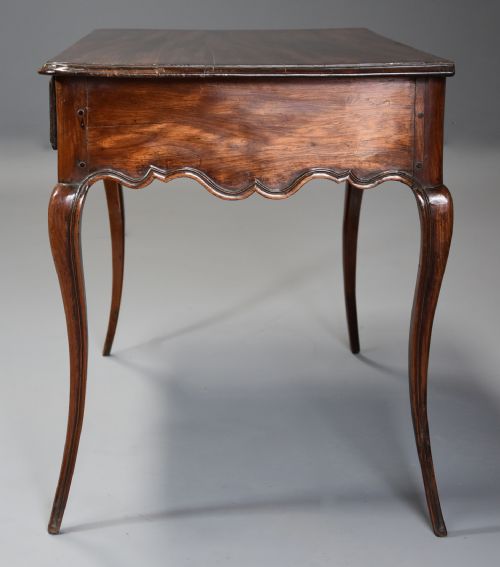 LATE 18TH CENTURY FRENCH WALNUT SIDE TABLE WITH SUPERB ORIGINAL PATINA - ADDITIONAL PHOTO 7