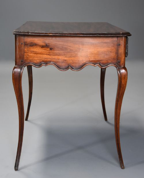 LATE 18TH CENTURY FRENCH WALNUT SIDE TABLE WITH SUPERB ORIGINAL PATINA - ADDITIONAL PHOTO 8