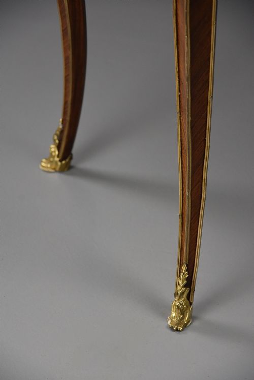SUPERB LOUIS XV MID 18TH CENTURY FRENCH PETITE SECRETAIRE EN PENTE IN THE MANNER OF BVRB - ADDITIONAL PHOTO 11