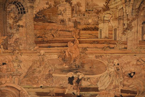 FINE QUALITY MID 19TH CENTURY KINGWOOD INLAID CENTRE TABLE IN THE FRENCH STYLE - ADDITIONAL PHOTO 13