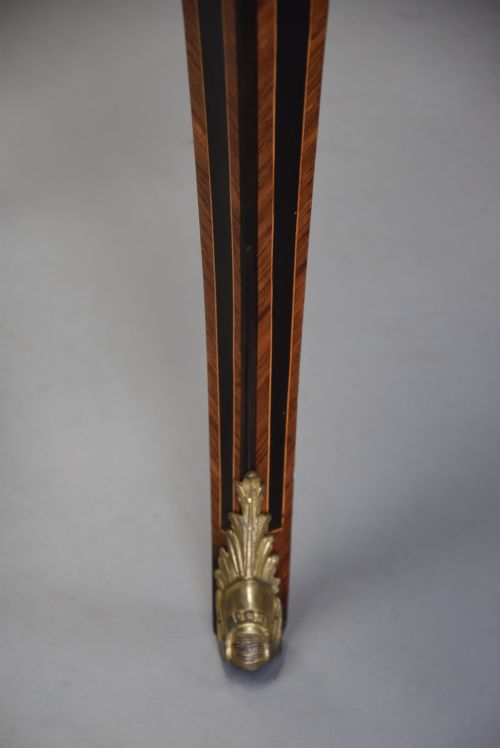 FINE QUALITY MID 19TH CENTURY KINGWOOD INLAID CENTRE TABLE IN THE FRENCH STYLE - ADDITIONAL PHOTO 16