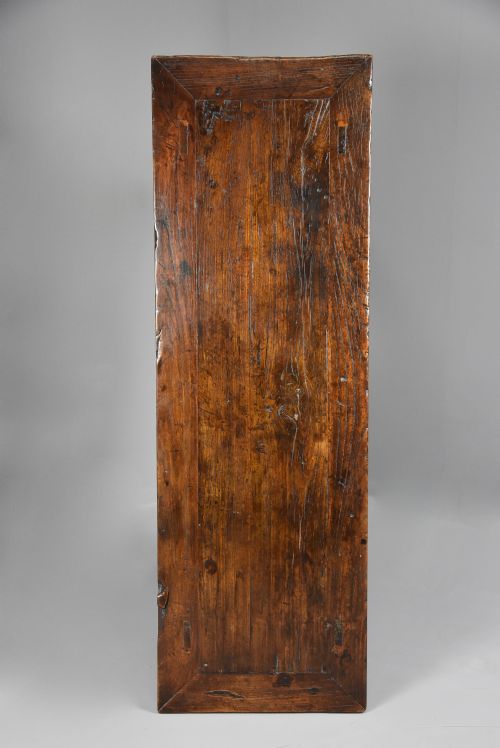 LATE 19TH CENTURY RUSTIC CHINESE ELM DRESSER OR SIDEBOARD OF FINE PATINA - ADDITIONAL PHOTO 9