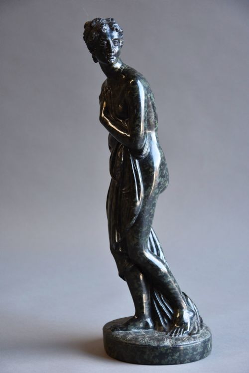 LATE 19TH CENTURY GRAND TOUR SERPENTINE FIGURE OF 'VENUS ITALICA' AFTER ANTONIO CANOVA - ADDITIONAL PHOTO 2