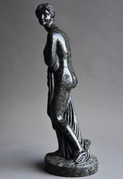 LATE 19TH CENTURY GRAND TOUR SERPENTINE FIGURE OF 'VENUS ITALICA' AFTER ANTONIO CANOVA - ADDITIONAL PHOTO 3