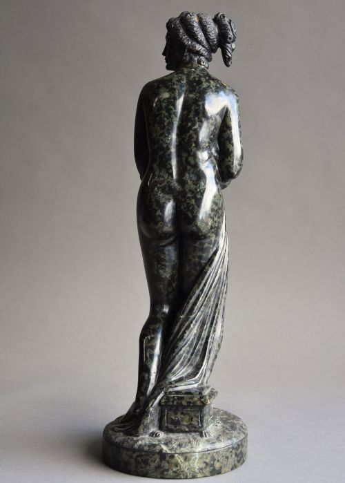 LATE 19TH CENTURY GRAND TOUR SERPENTINE FIGURE OF 'VENUS ITALICA' AFTER ANTONIO CANOVA - ADDITIONAL PHOTO 8