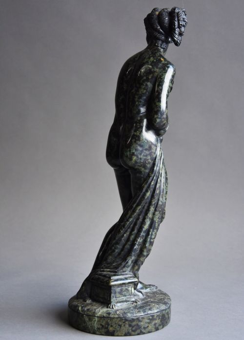 LATE 19TH CENTURY GRAND TOUR SERPENTINE FIGURE OF 'VENUS ITALICA' AFTER ANTONIO CANOVA - ADDITIONAL PHOTO 9