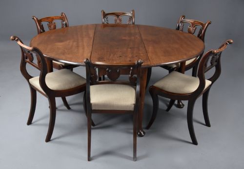 LARGE MID 18TH CENTURY SOLID WALNUT DROP LEAF DINING TABLE WITH FINE FADED PATINA - ADDITIONAL PHOTO 9